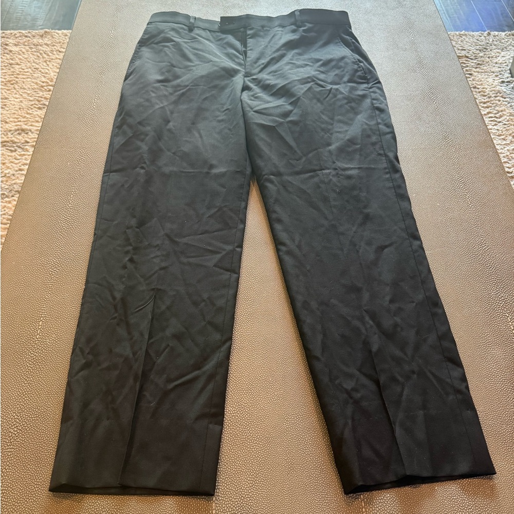 Kenneth Cole Men's Elegant Black Dress Pants